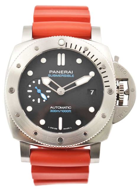 Panerai Submersible Stainless Steel PAM01973 